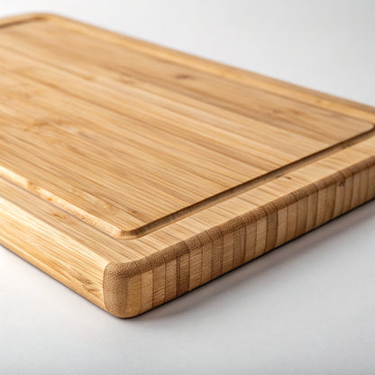 Bamboo Cutting Board with Juice Groove