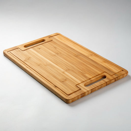Bamboo Cutting Board with Juice Groove
